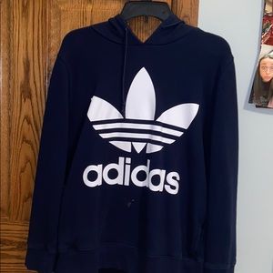 Navy Blue Adidas Hoodie